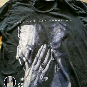 Tupac graphic t-shirt